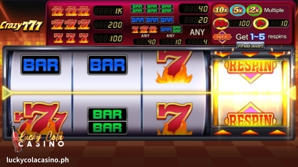 Ang Crazy 777 Slot Machine ay isang klasikong 3-reel slot machine. Kung gusto mo ng mga simpleng laro ng slot sa online casino