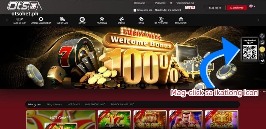 Welcome to OtsoBet, an online casino with thousands of games and over 100,000 players, offering a wide variety of games.